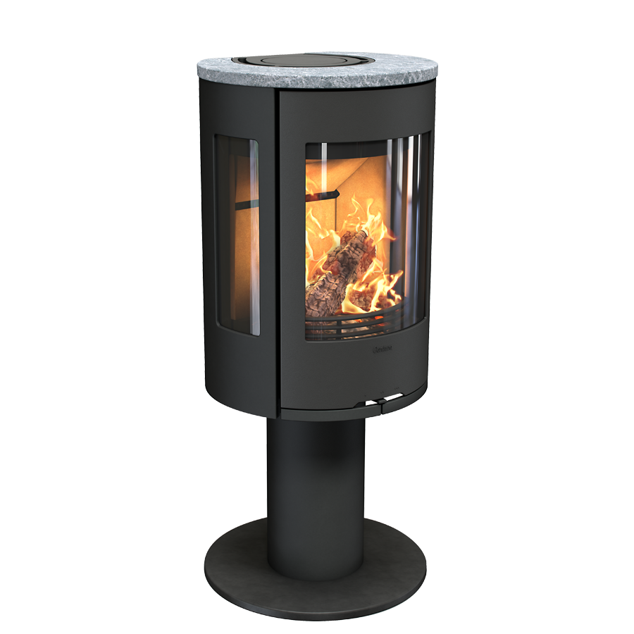 Contura 586 Style, vuolukivikansi