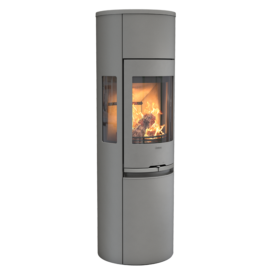 Contura 596 Style, grey with painted aluminium top