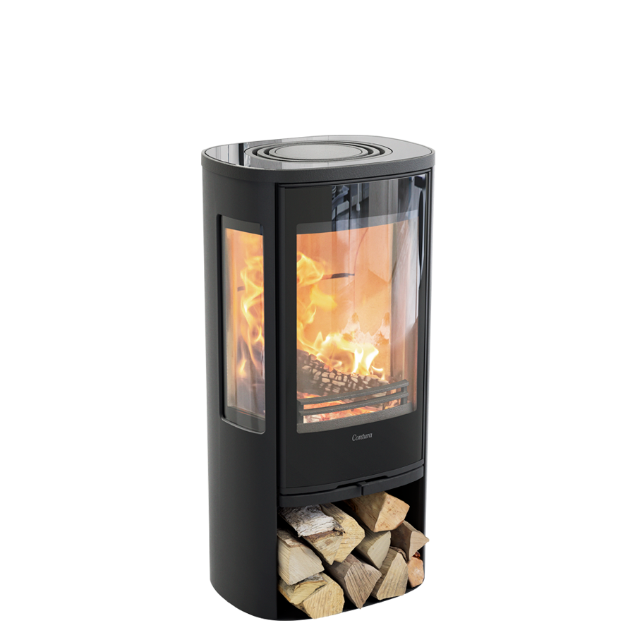 Contura 856G Style musta, lasikansi