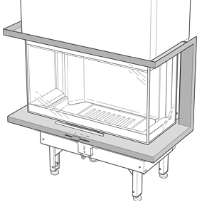 Contura Ramme for indbygging