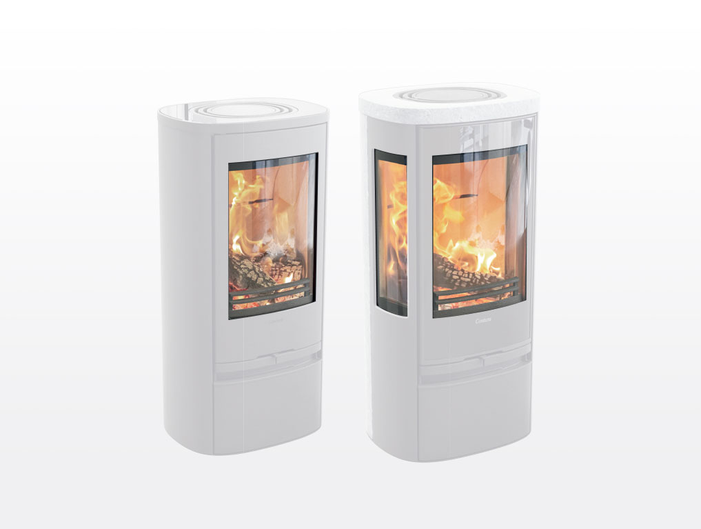 Contura 800 Style fire visiblity