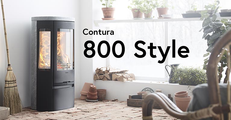 Wood burning stove Contura 800 Style