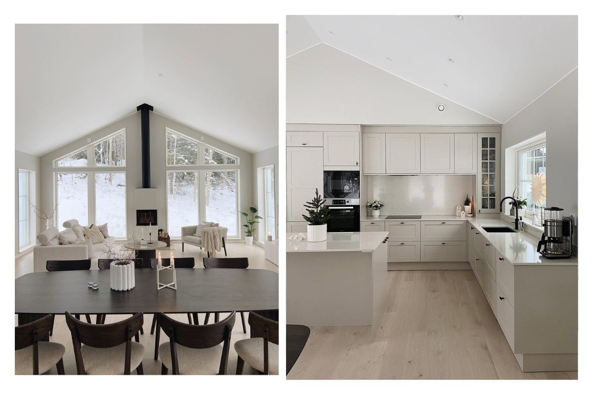 Découvrez la maison d’Ida et Nils, entre forêt suédoise et design scandinave, où le poêle à bois Contura devient le cœur chaleureux de la vie de famille.