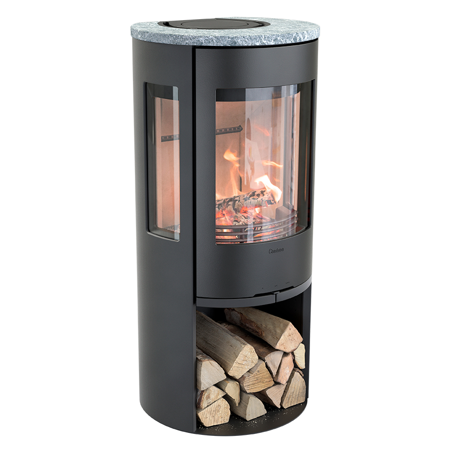 Contura 556 Style with soapstone top