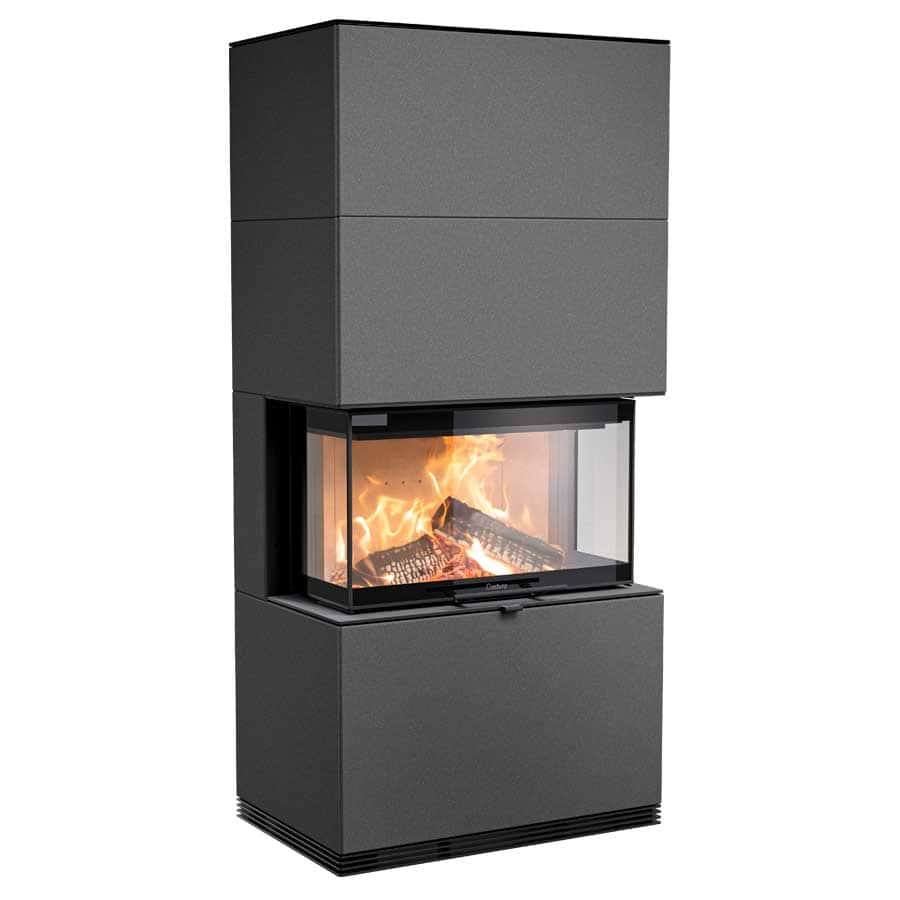Fireplace Contura i51AA with Artsone Anthracite