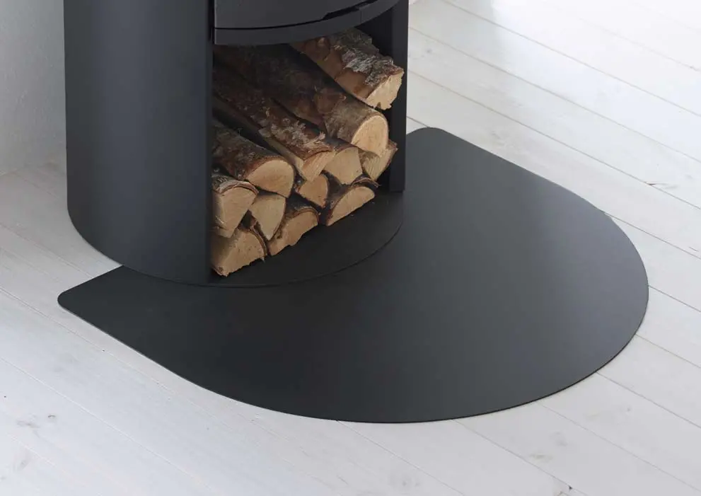 Gulvplader til Contura brændeovn