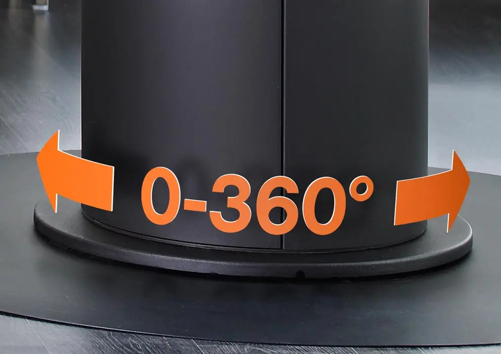 Drejeplade til Contura brændeovn