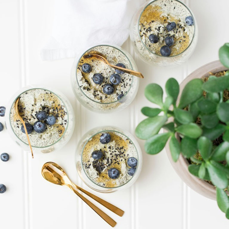 Chia-pudding