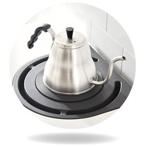 Kettle on a Contura hot plate