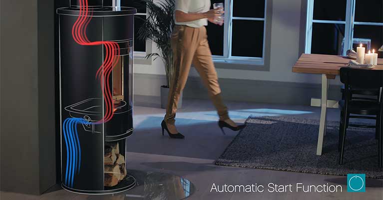Stoves with smart functions