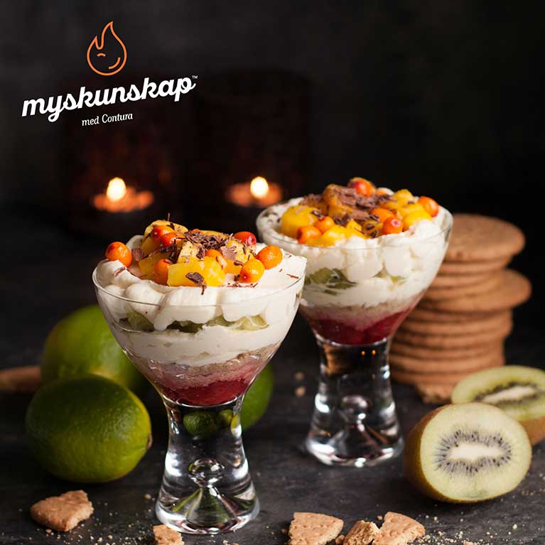 Dessert med mascarpone