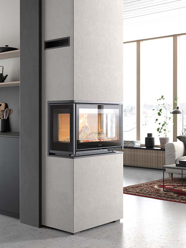 Build your dream fireplace with Contura i8 COSI