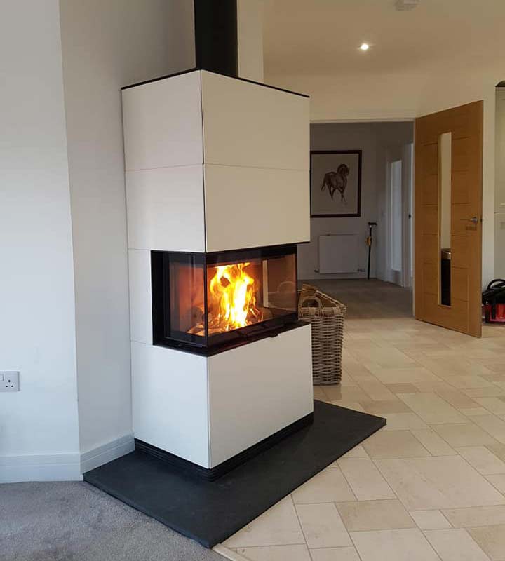 Contura i51 white installed