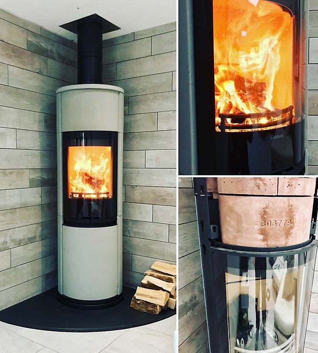 Inspiring installations of stoves and fireplaces Contura