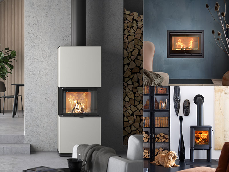 Big range of wood stoves
