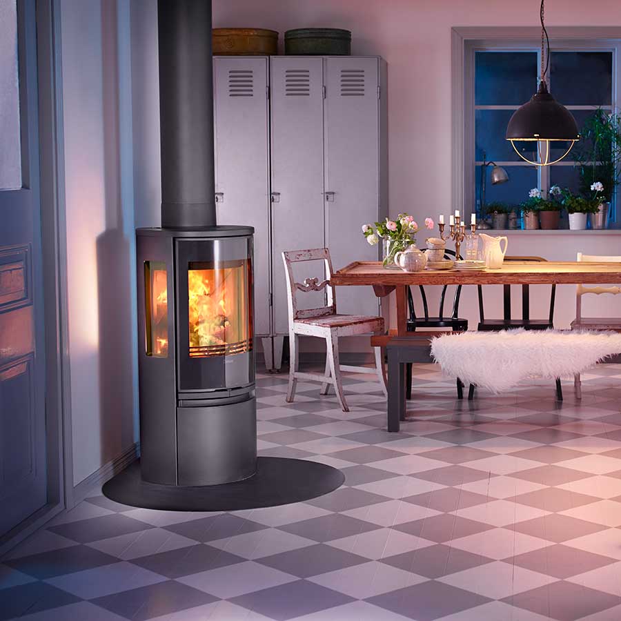 Wood burning stove Contura 556G Style in black