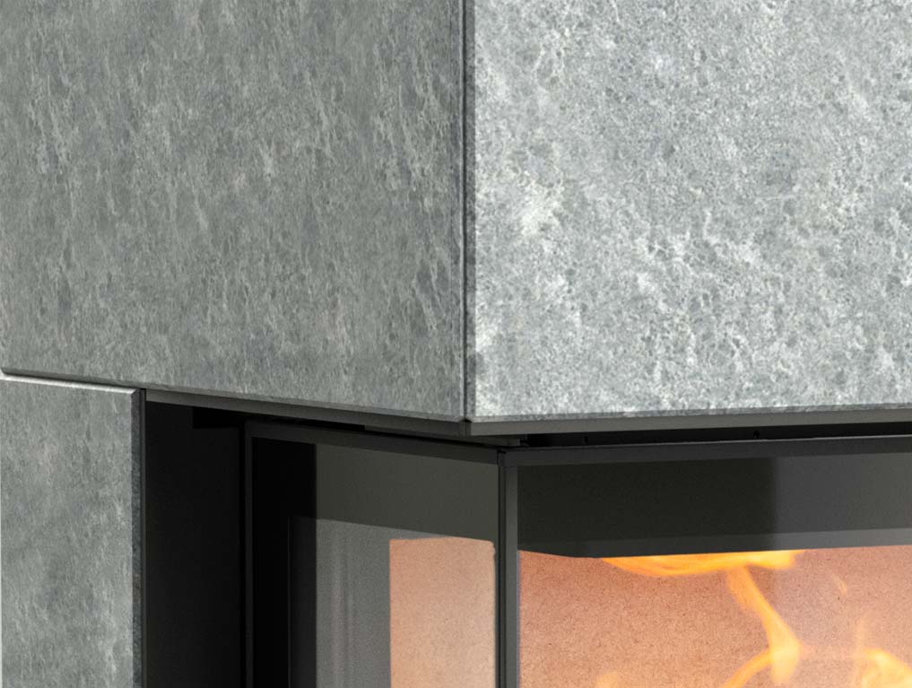 Contura i61 with soapstone close up