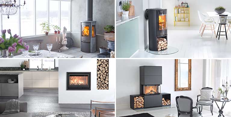 Collection wood burning stoves