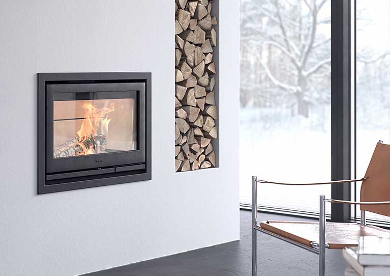 Contura fireplace insert environment picture