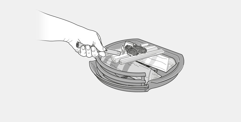 Lighting instruction illustration