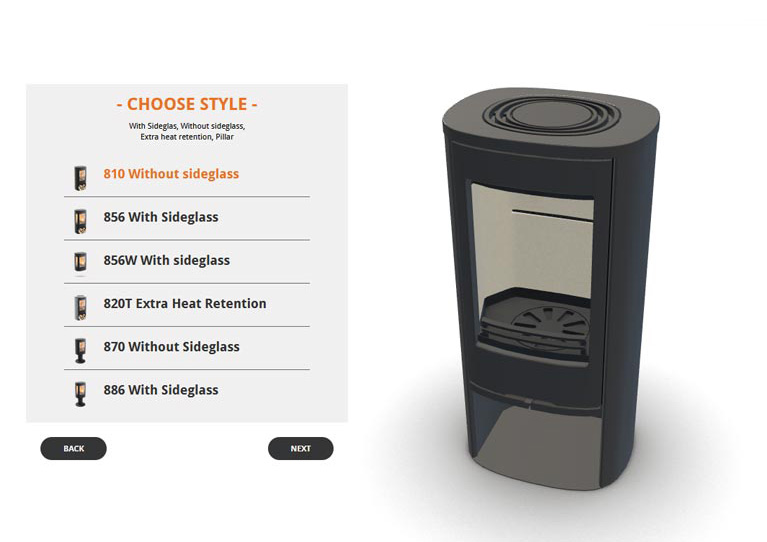 Contura build your stove tool